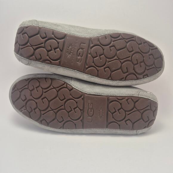 UGG Classic "Ansley" Grey Slippers Womens Size 11 - Picture 8 of 12